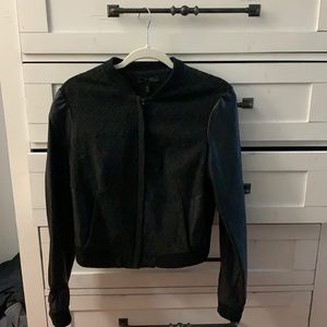 Jessica Simpson leather jacket